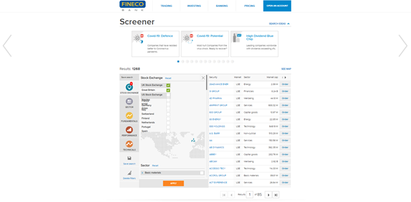 Características únicas Fineco Bank Características únicas Fineco Bank